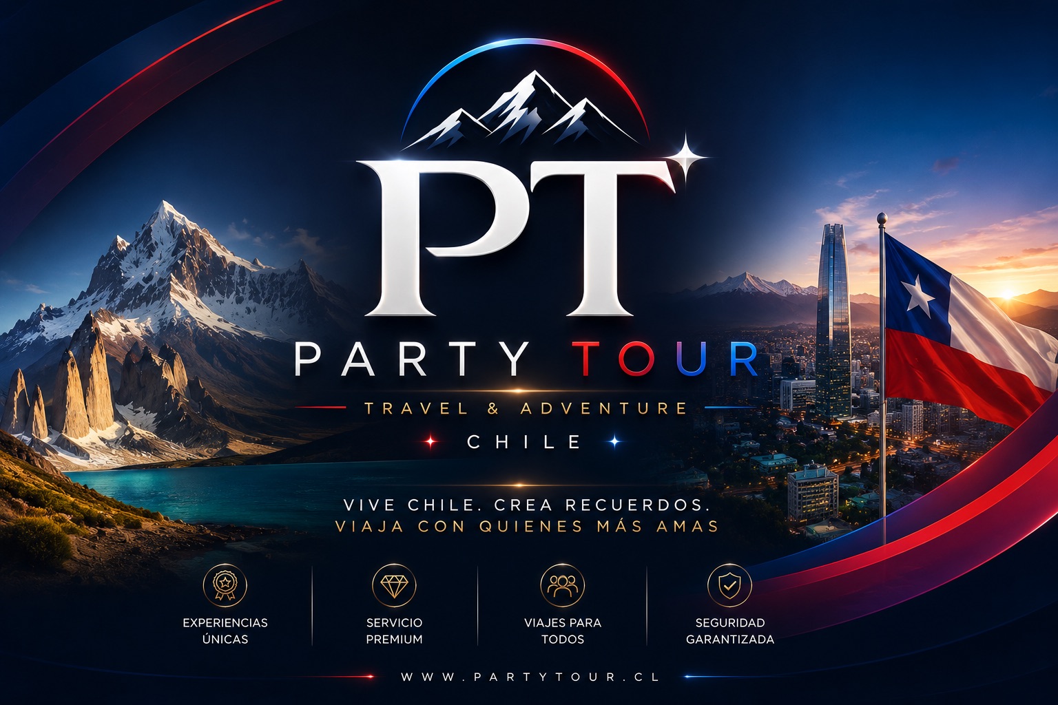 Party Tour Chile — Vive Chile. Crea recuerdos. Viaja con quienes más amas.